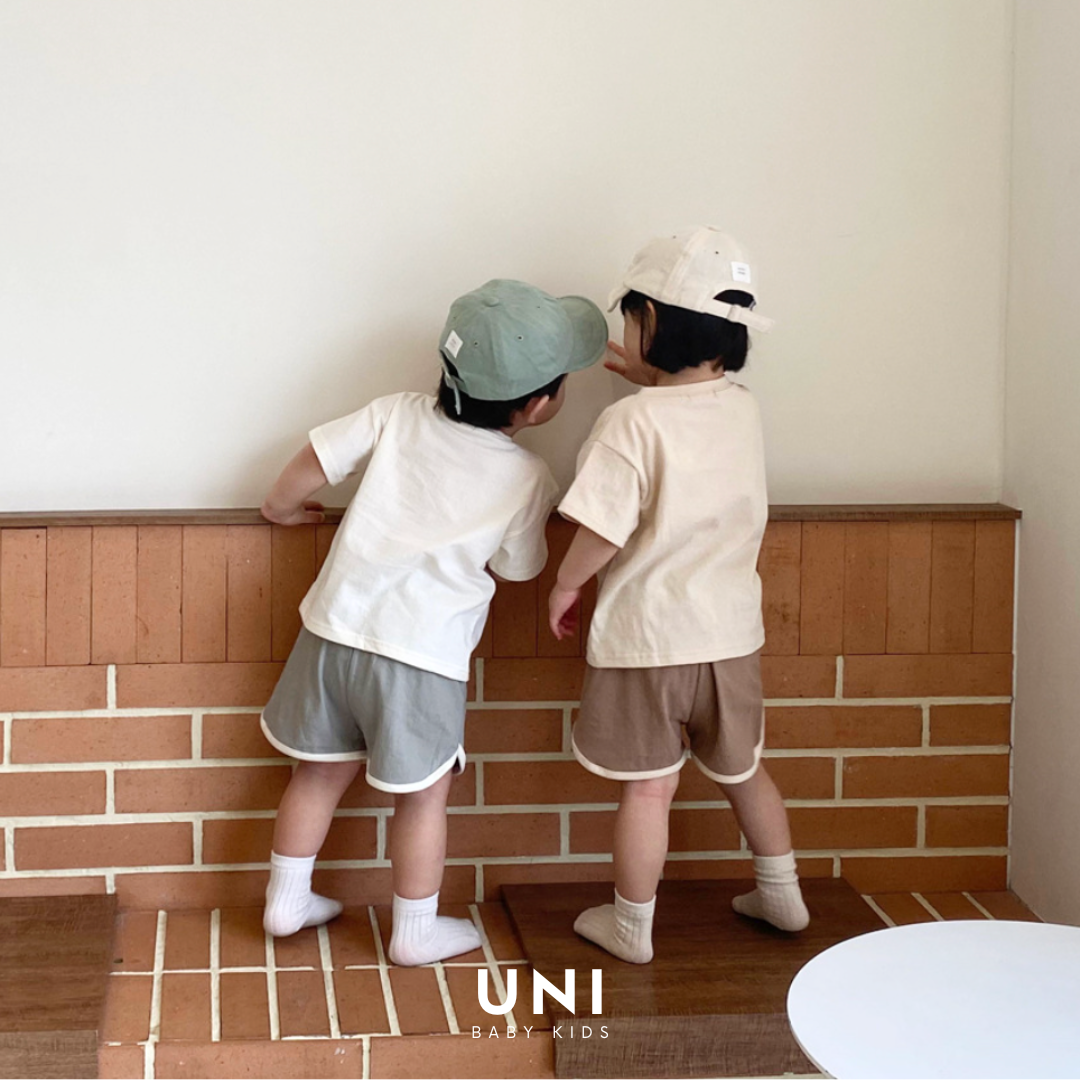 【UNI】HAPPY DAYくすみカラーセットアップ（60-100）